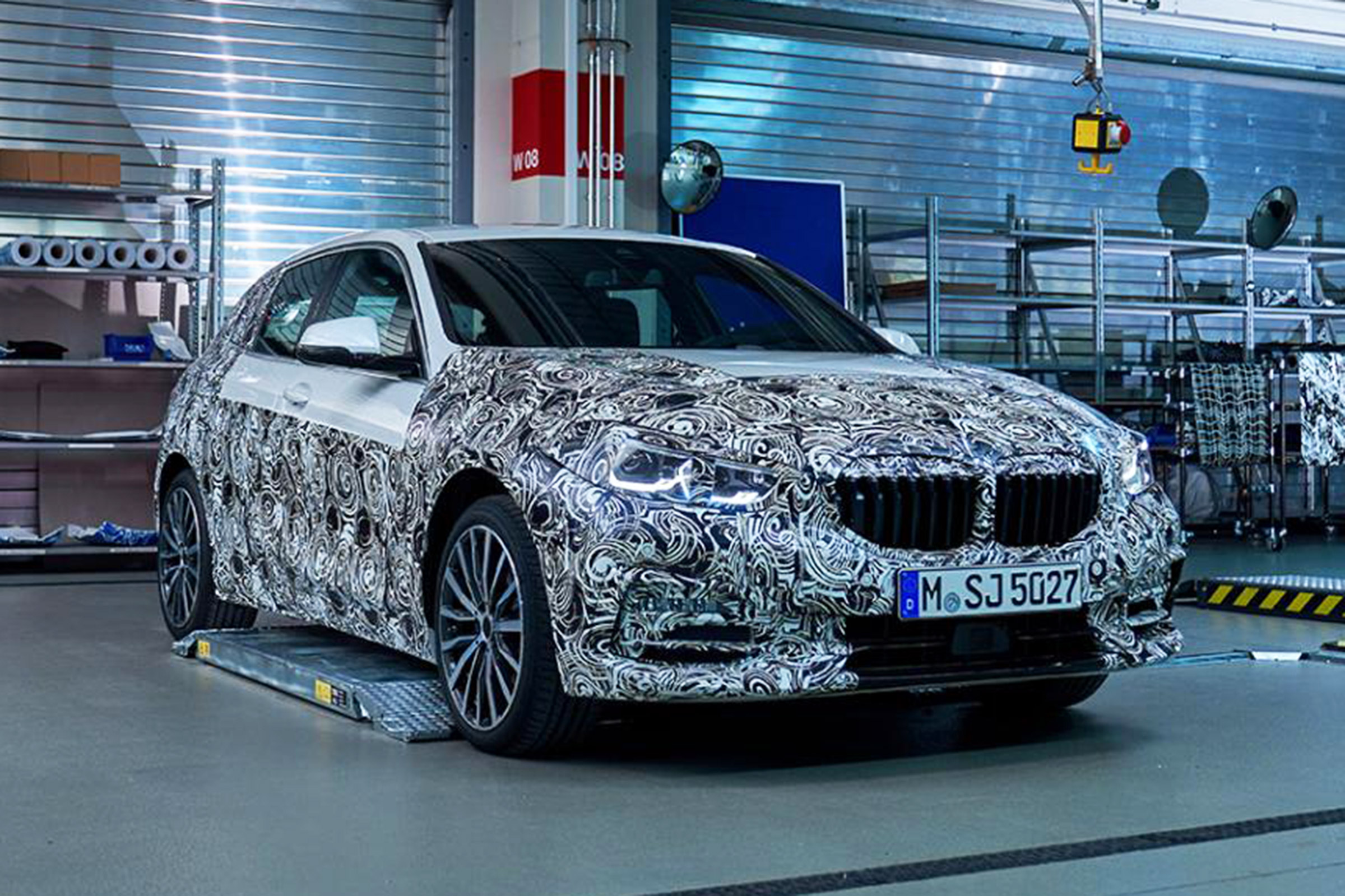 BMW 1 Series - prototype teaser front