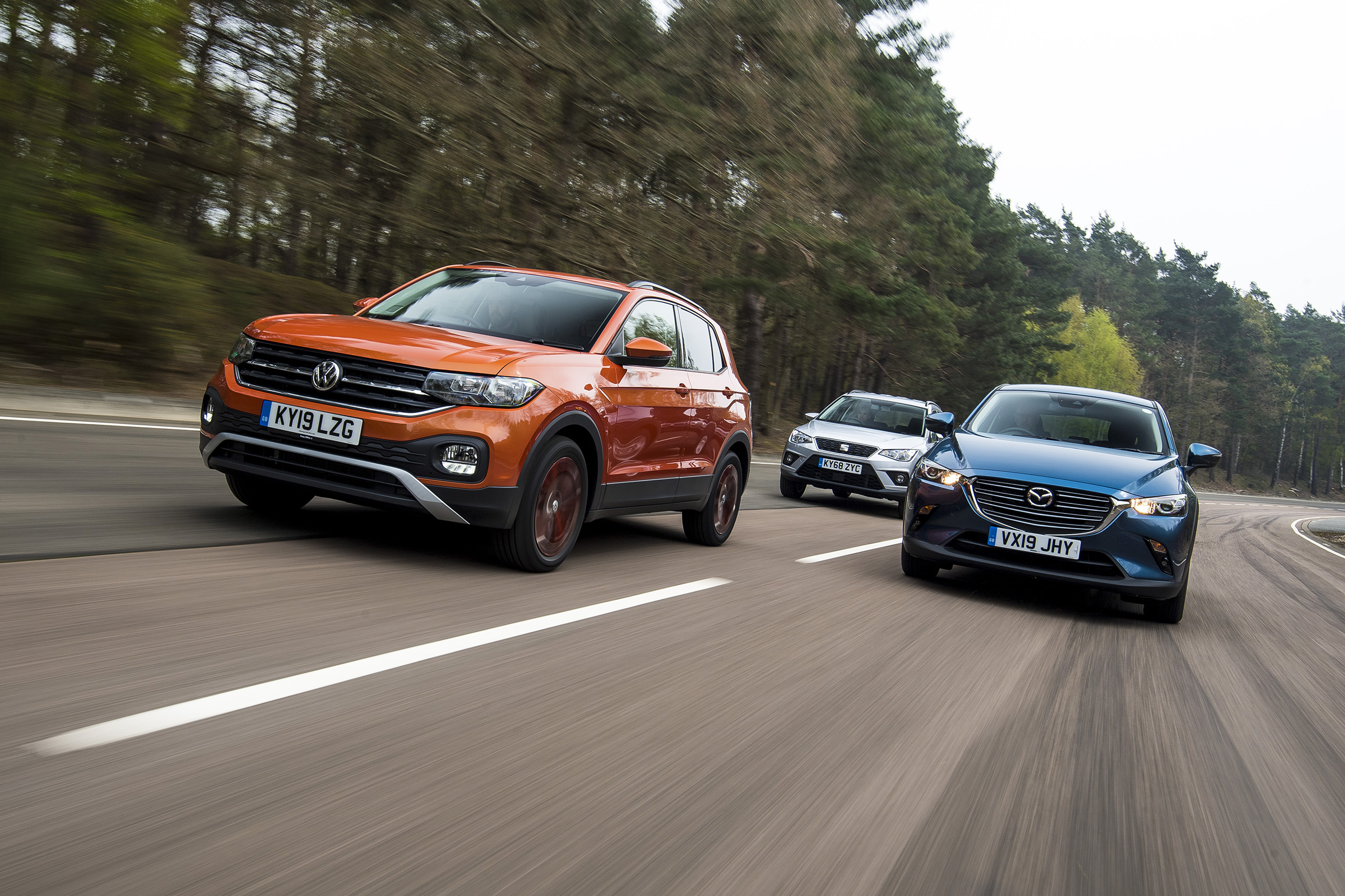 T-Cross vs CX-3 vs Arona