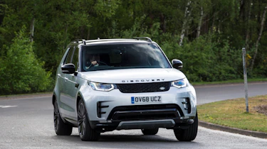Discovery front cornering