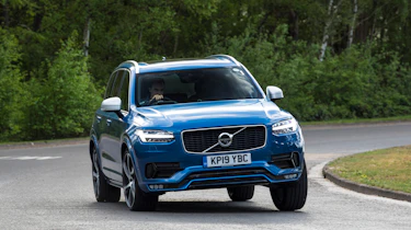 XC90 cornering