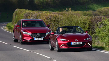 Mazda 6 long termer - final report tracking with MX-5