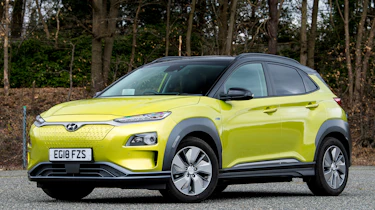 Hyundai Kona Electric front static