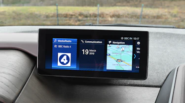 BMW i3 screen