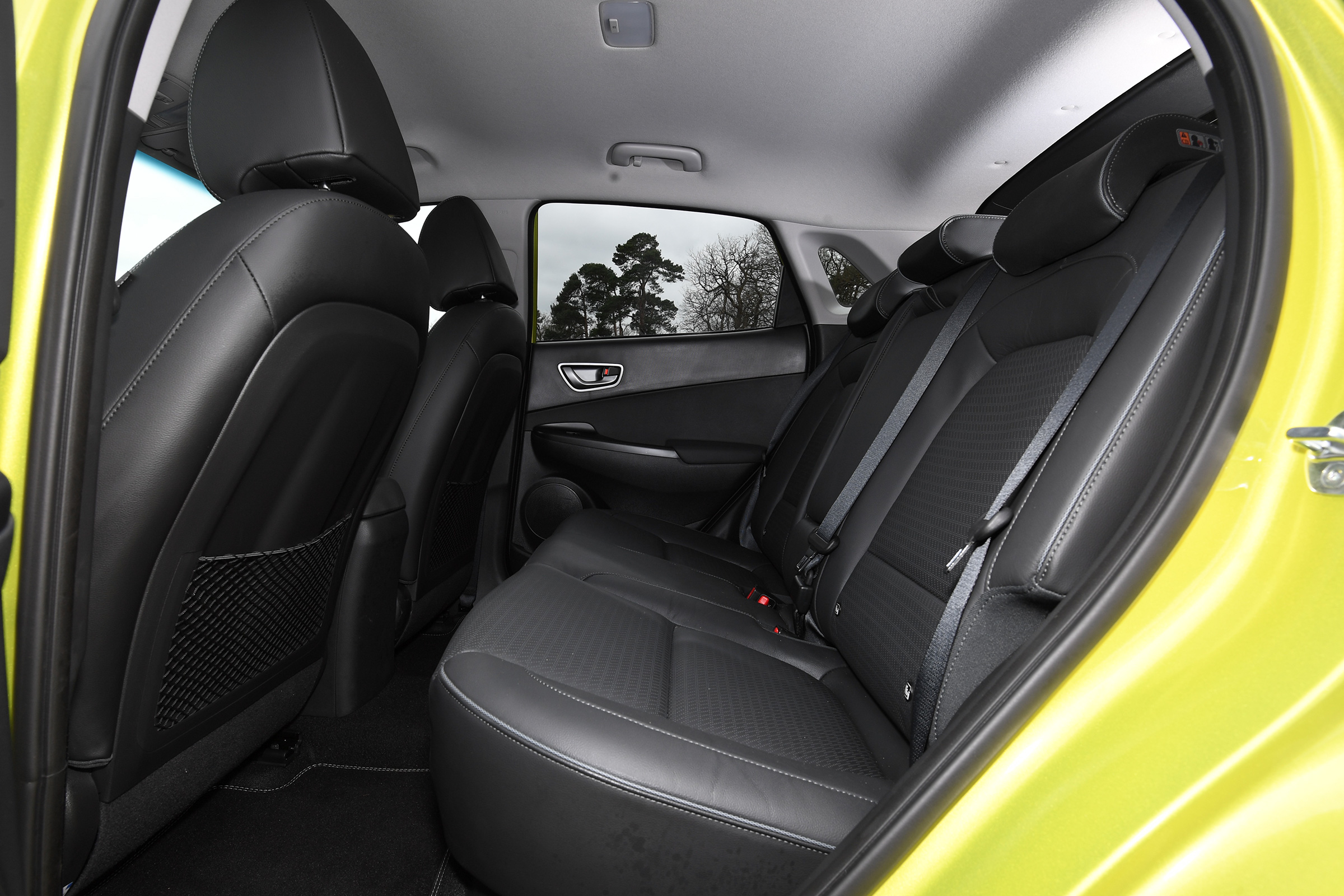 Hyundai Kona Electric rear seats