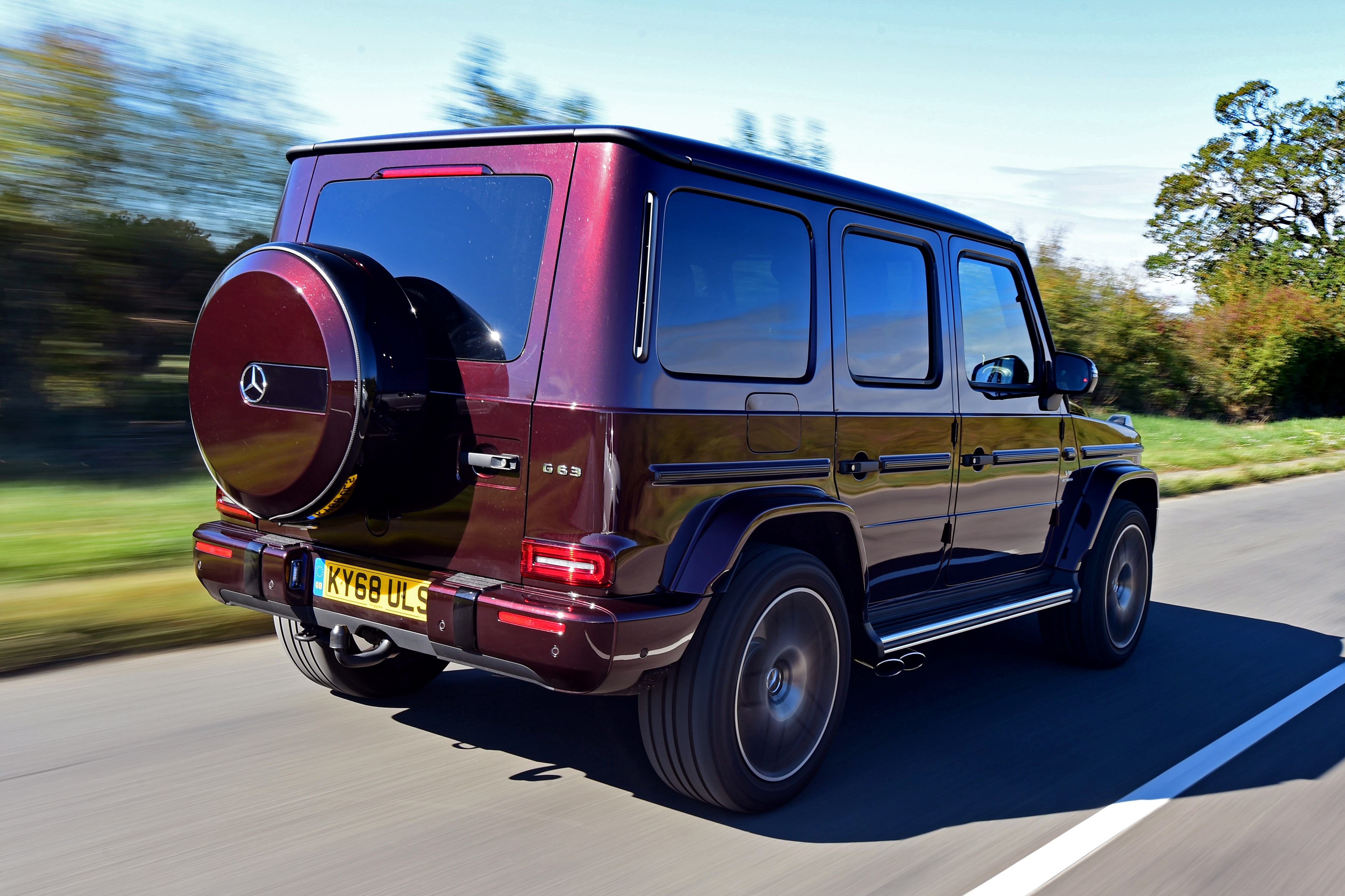 G 63 rear tracking 