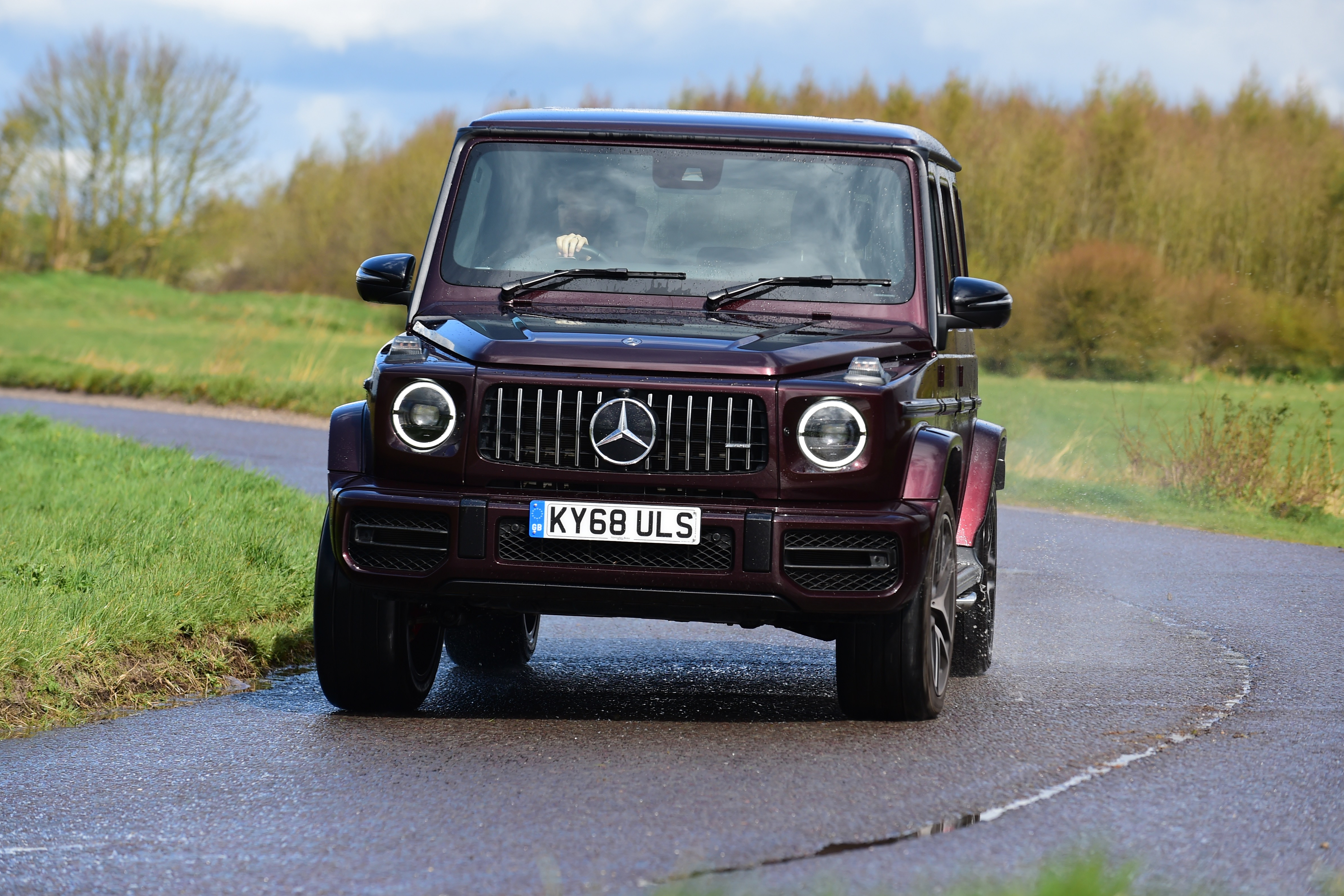 g 63 Front cornering