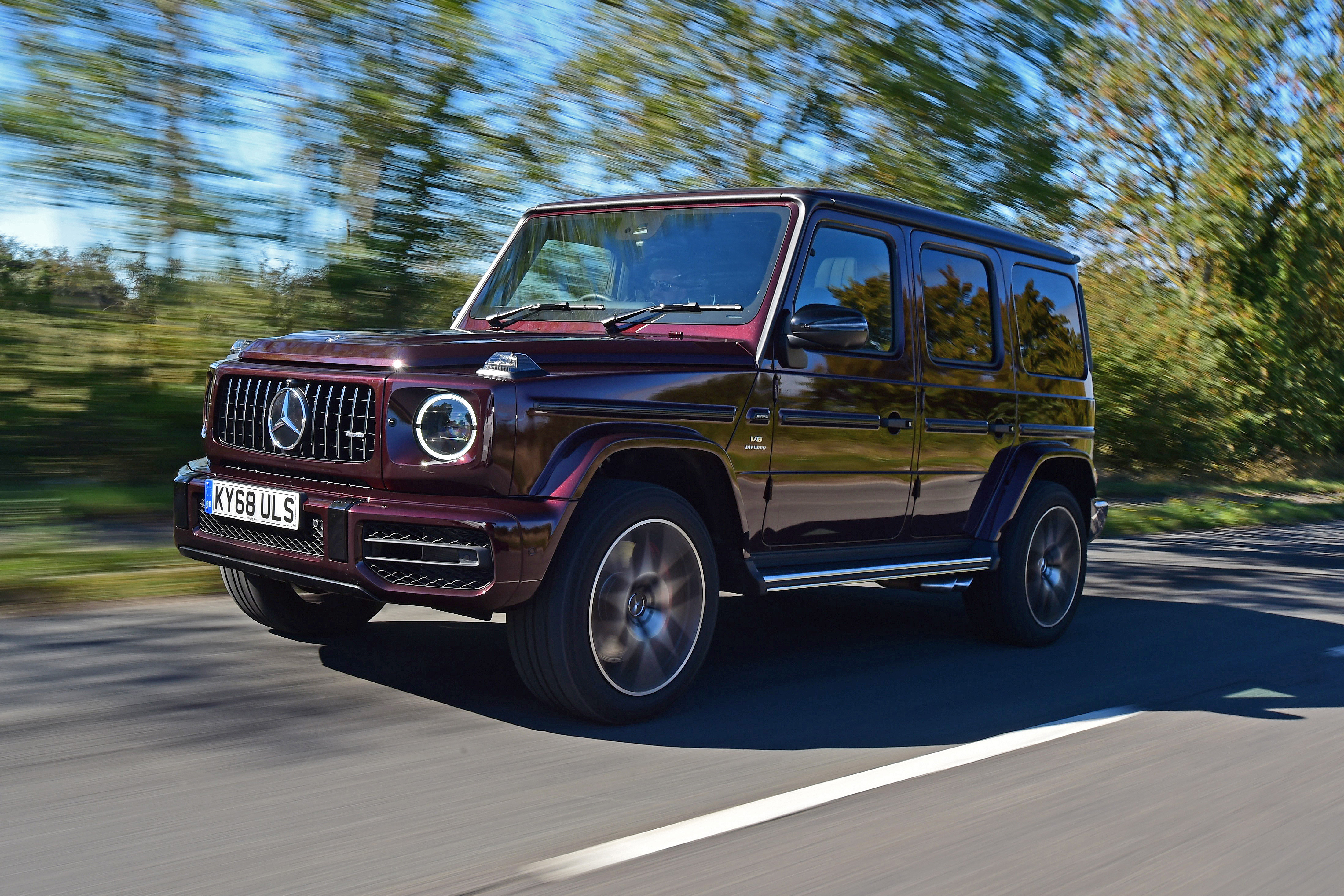 G 63 front tracking