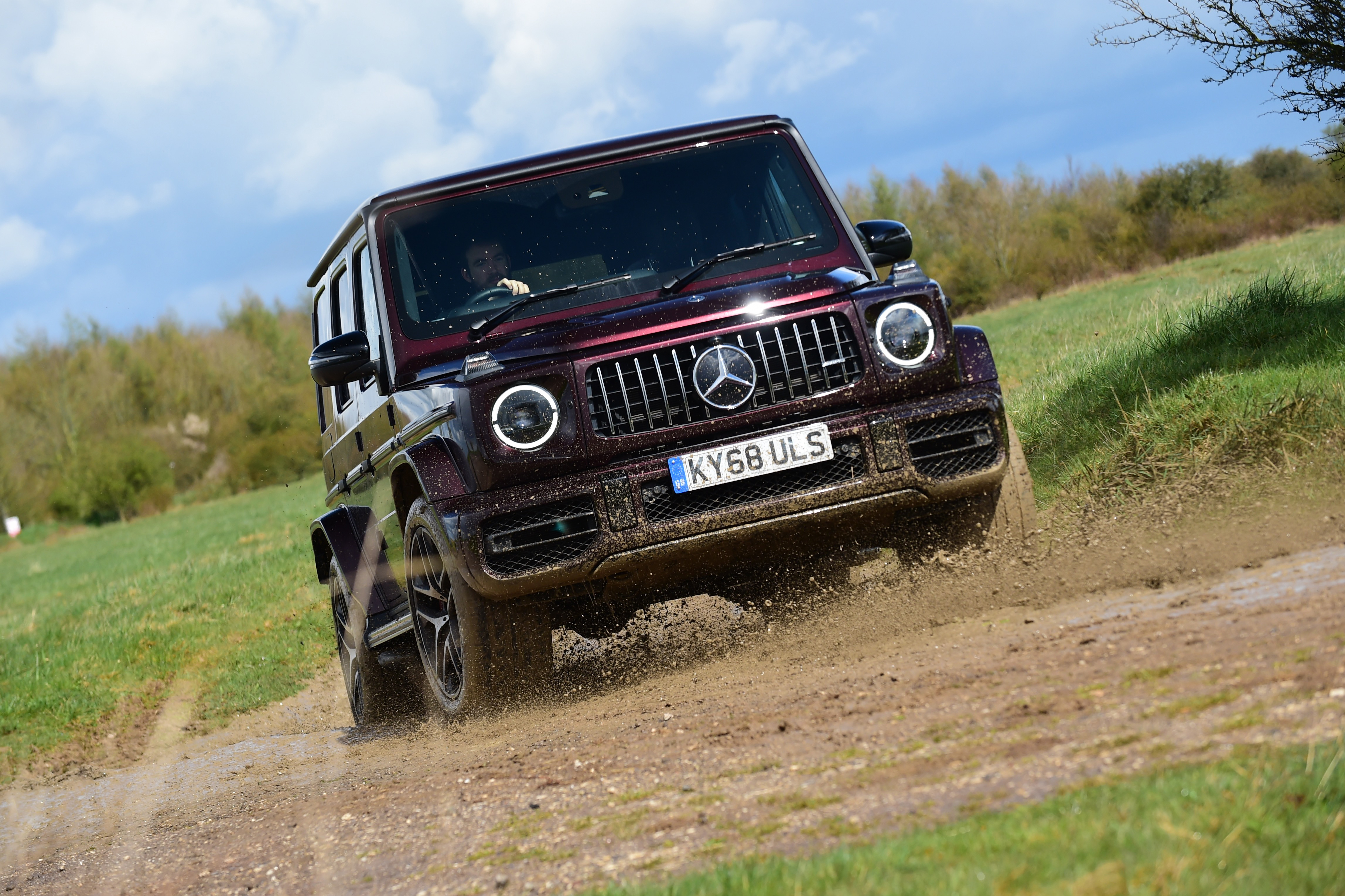 G 63 off road front