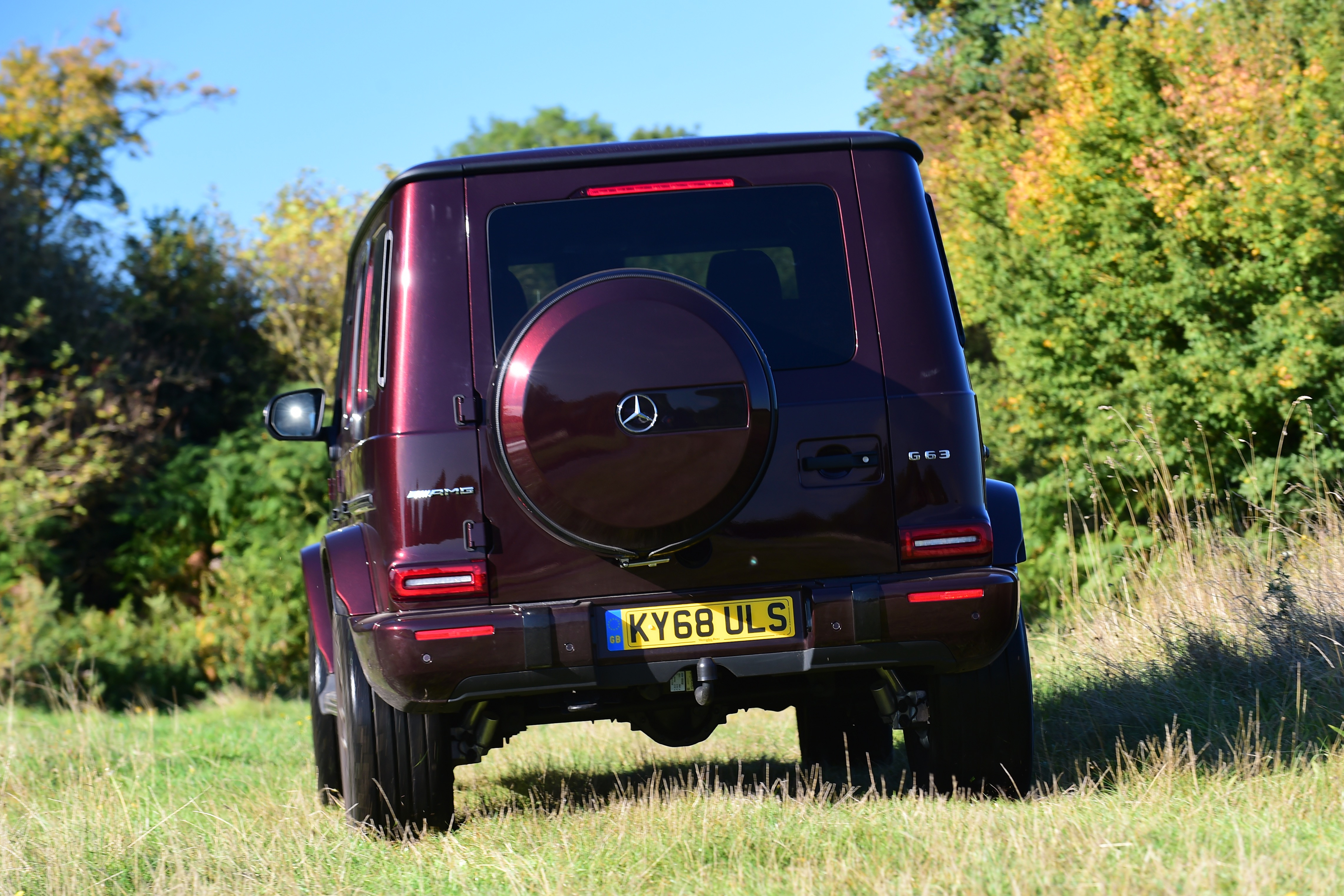 G 63 off road rear