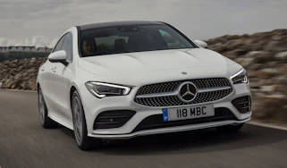 Mercedes CLA 250 AMG Line - front tracking