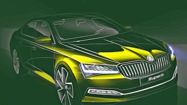 2019 skoda superb facelift teaser