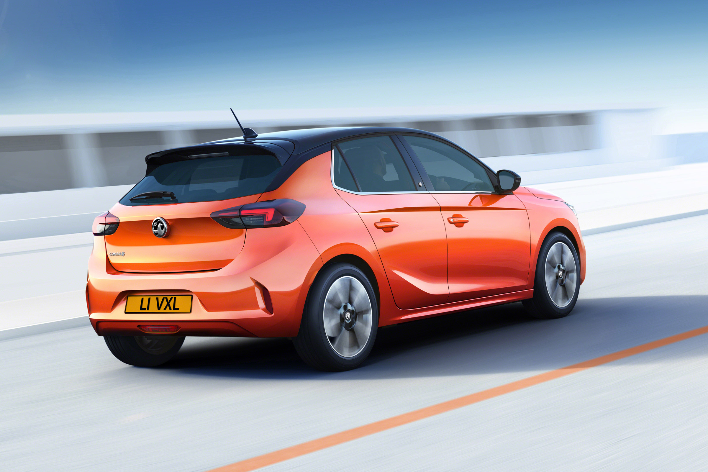 New Vauxhall Corsa-e official 2019 rear