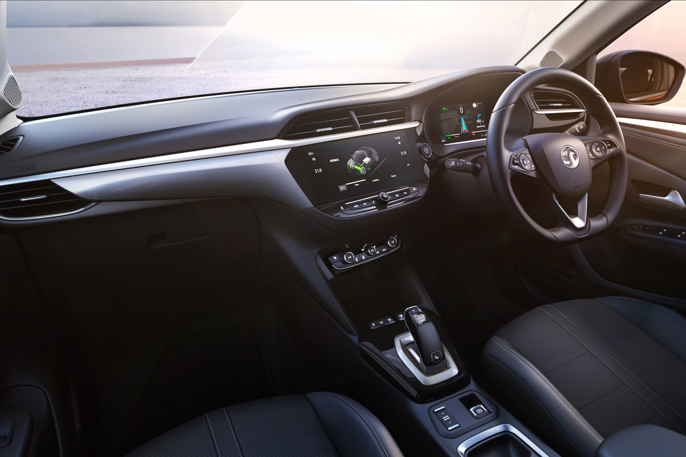 New Vauxhall Corsa-e official 2019 interior