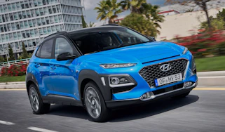Hyundai Kona hybrid - front