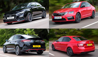 Hyundai i30 Fastback N vs Skoda Octavia vRS Challenge - header