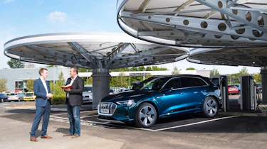 Audi e-tron long termer - first report header
