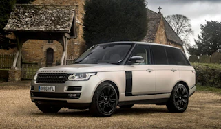 Used Range Rover - front