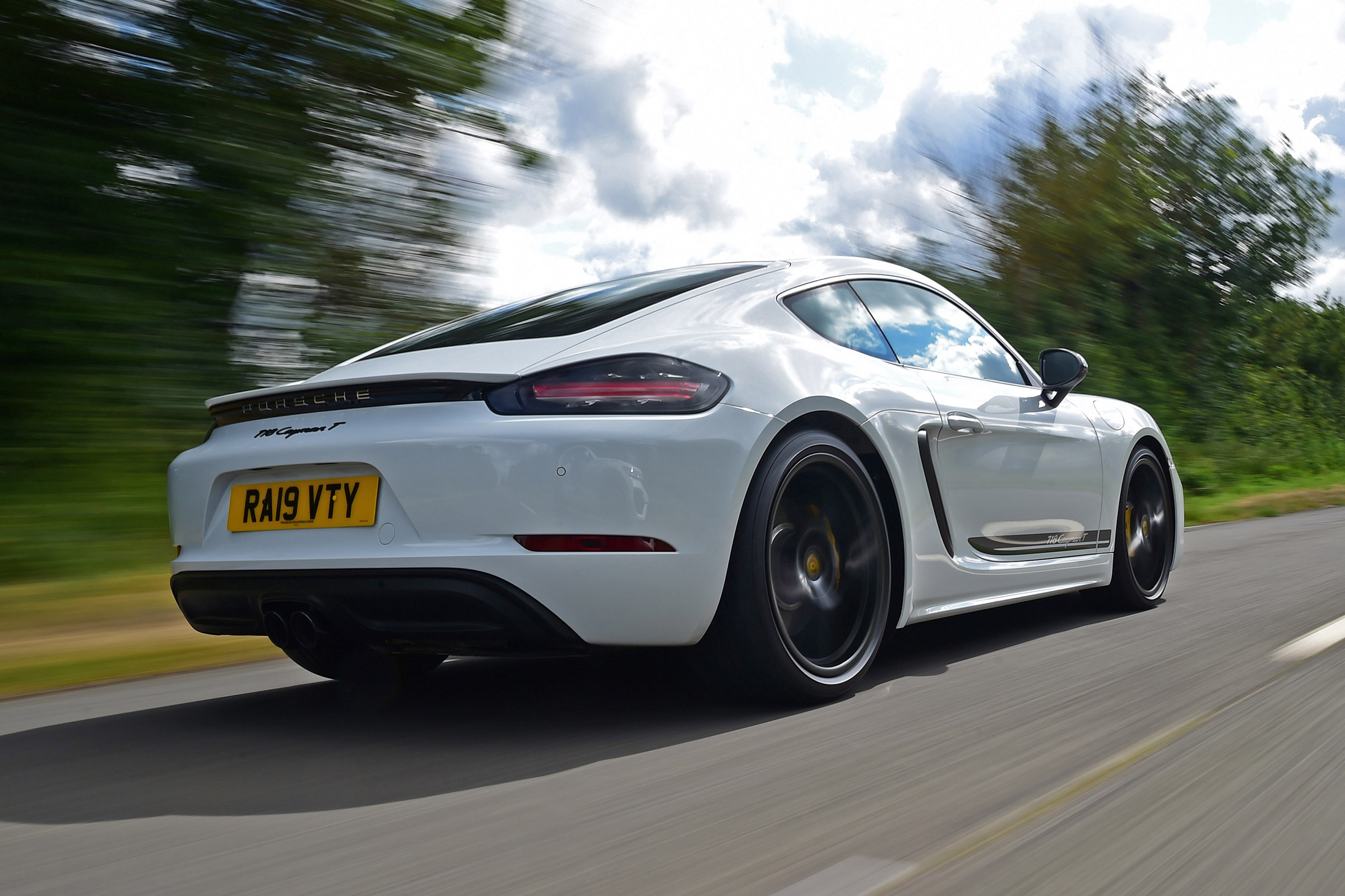 Porsche 718 Cayman T - rear