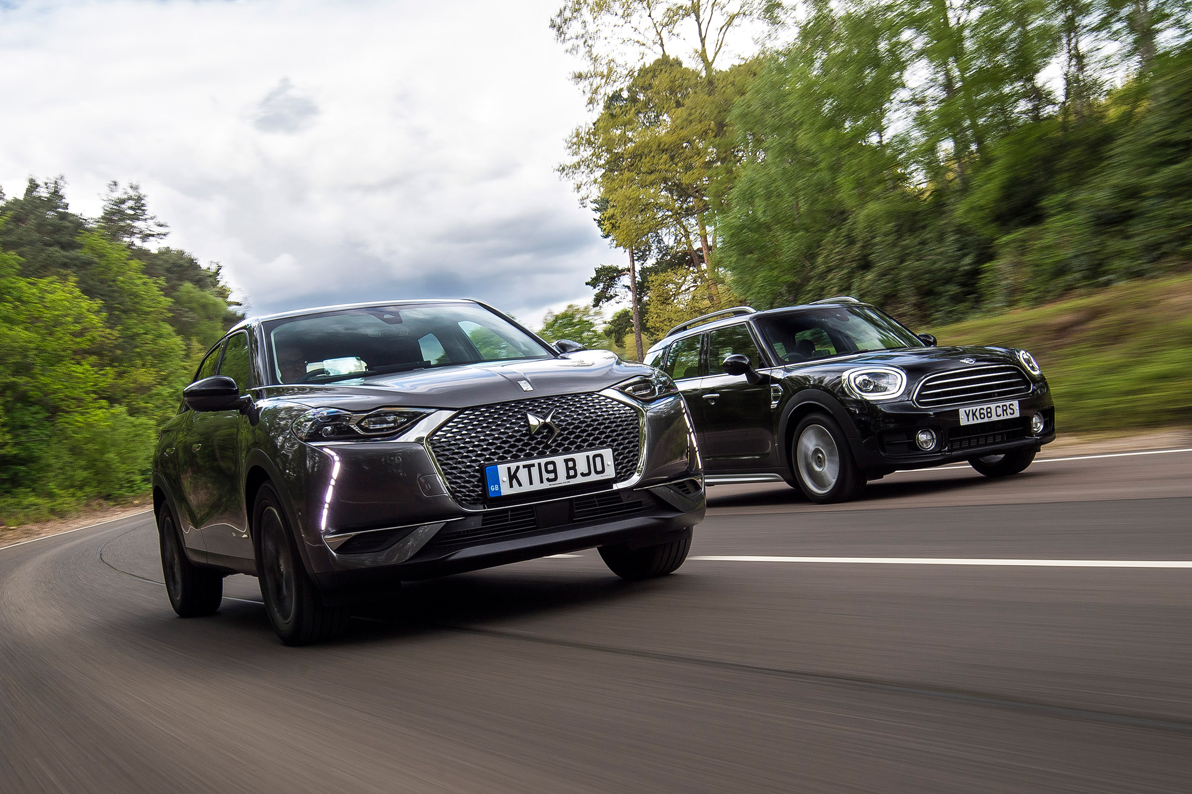 DS 3 Crossback vs MINI Countryman - head-to-head