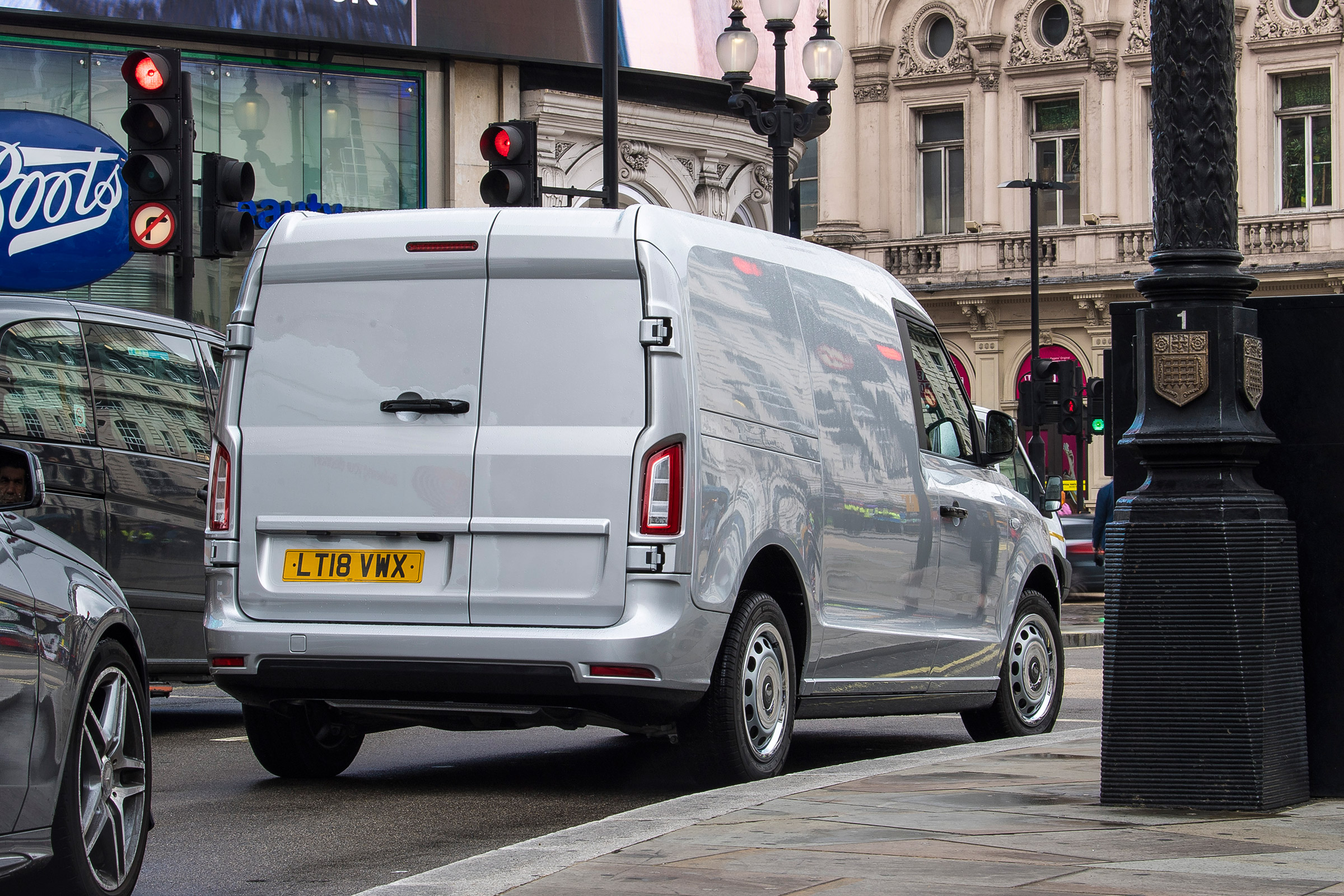 LEVC LCV - rear