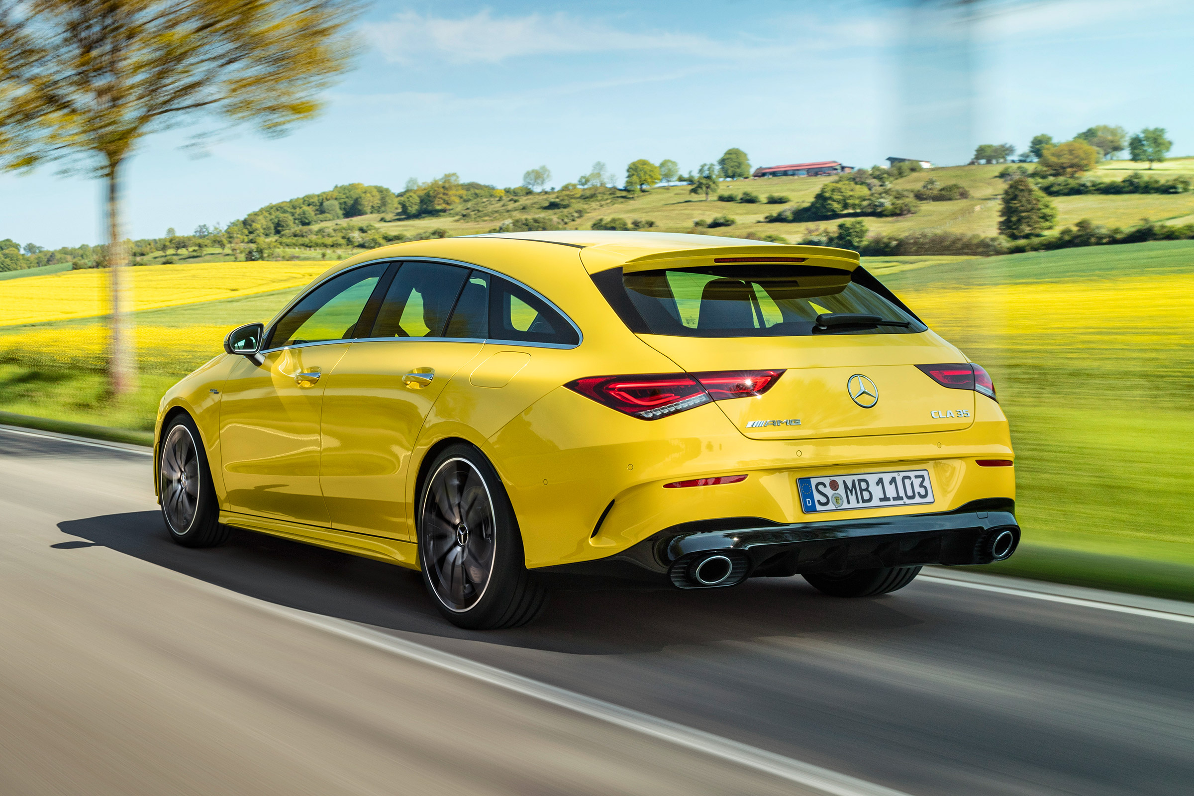 Mercedes-AMG CLA 35 Shooting Brake - rear