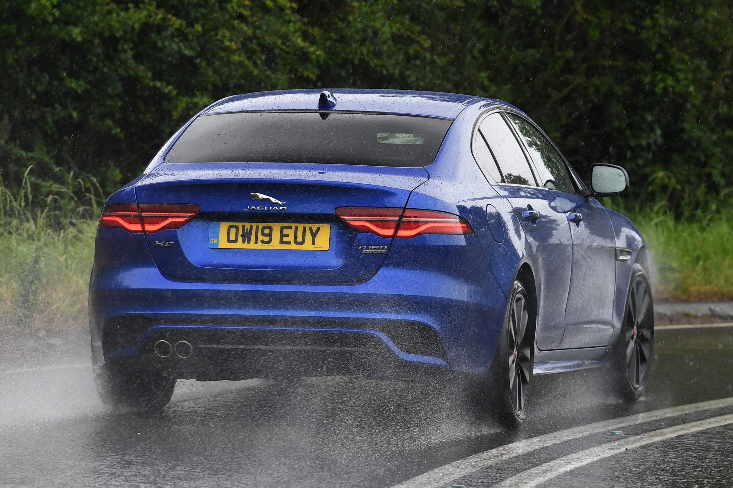 Jaguar XE - rear