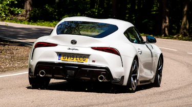 Toyota Supra - rear cornering