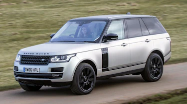 Used Range Rover - front action