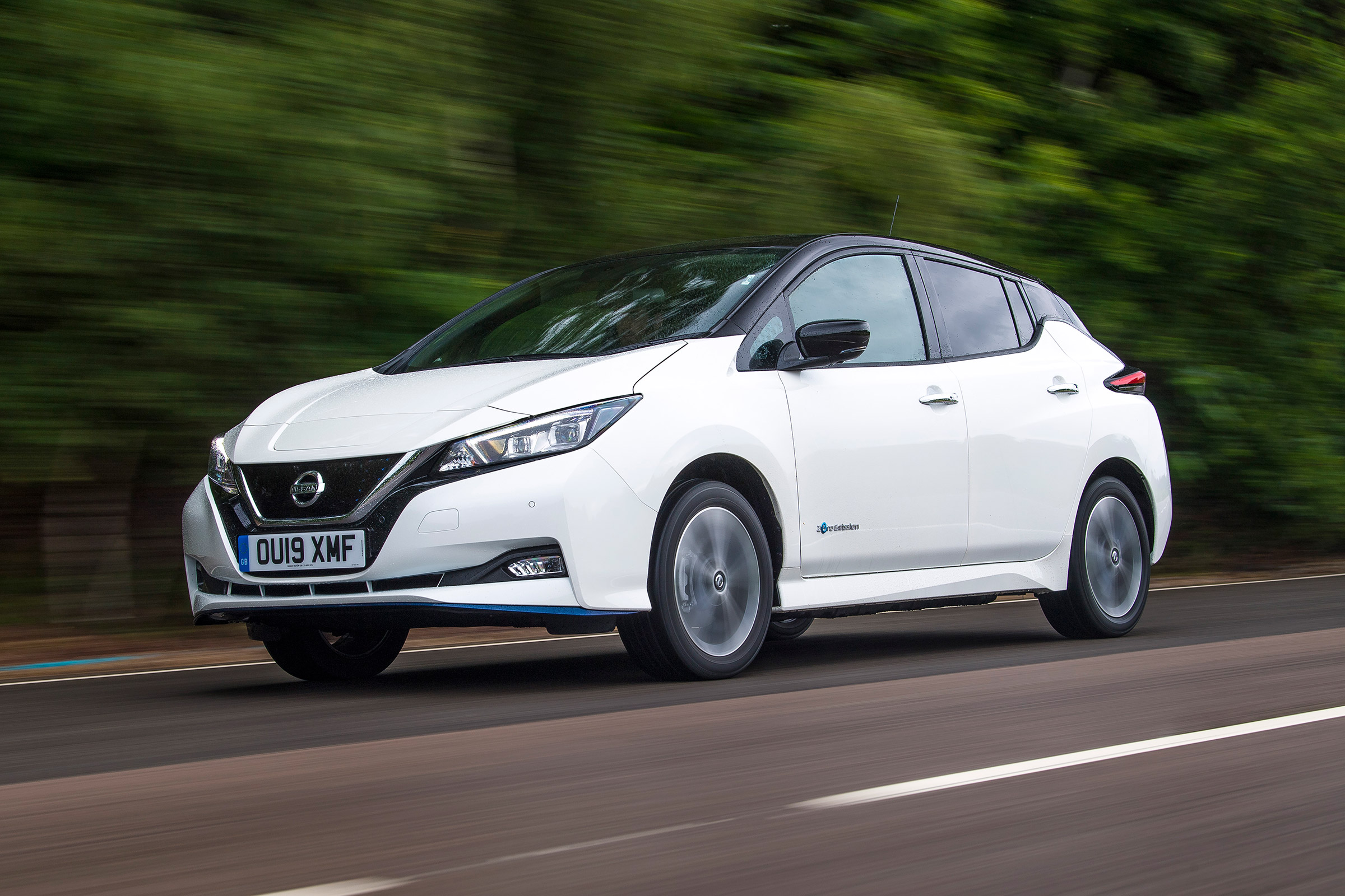 Nissan Leaf e+ - front tracking