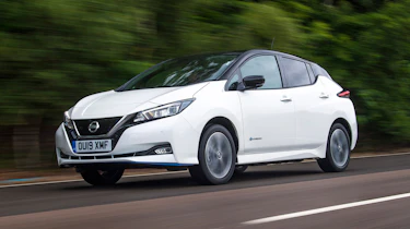 Nissan Leaf e+ - front tracking