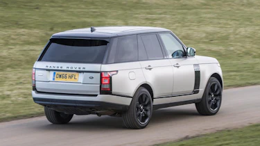 Used Range Rover - rear action
