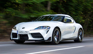 09 Toyota Supra - front