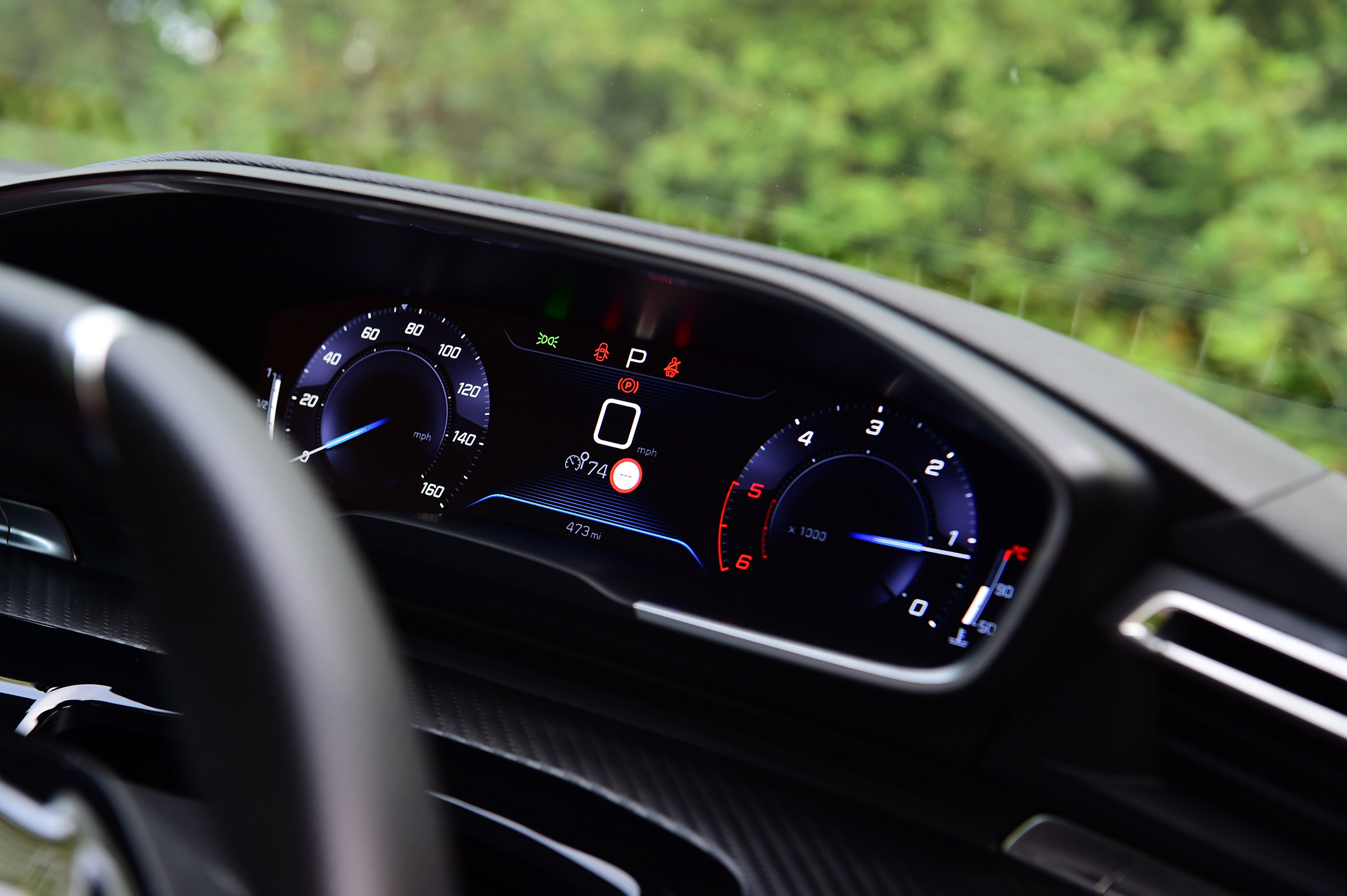 Peugeot 508 SW - dials