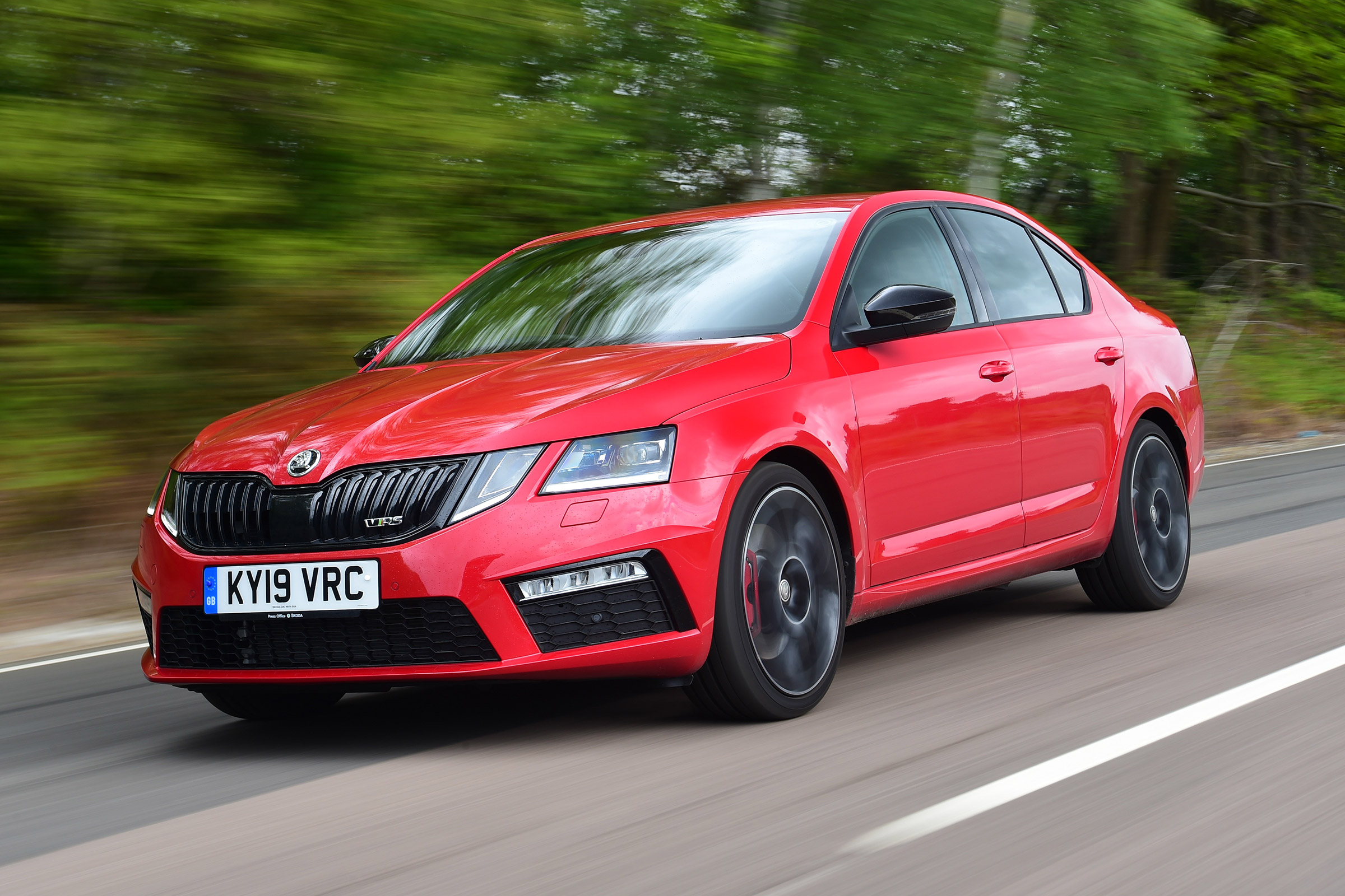 Skoda Octavia vRS Challenge - front