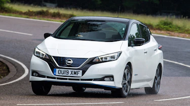 Nissan Leaf e+ - front cornering