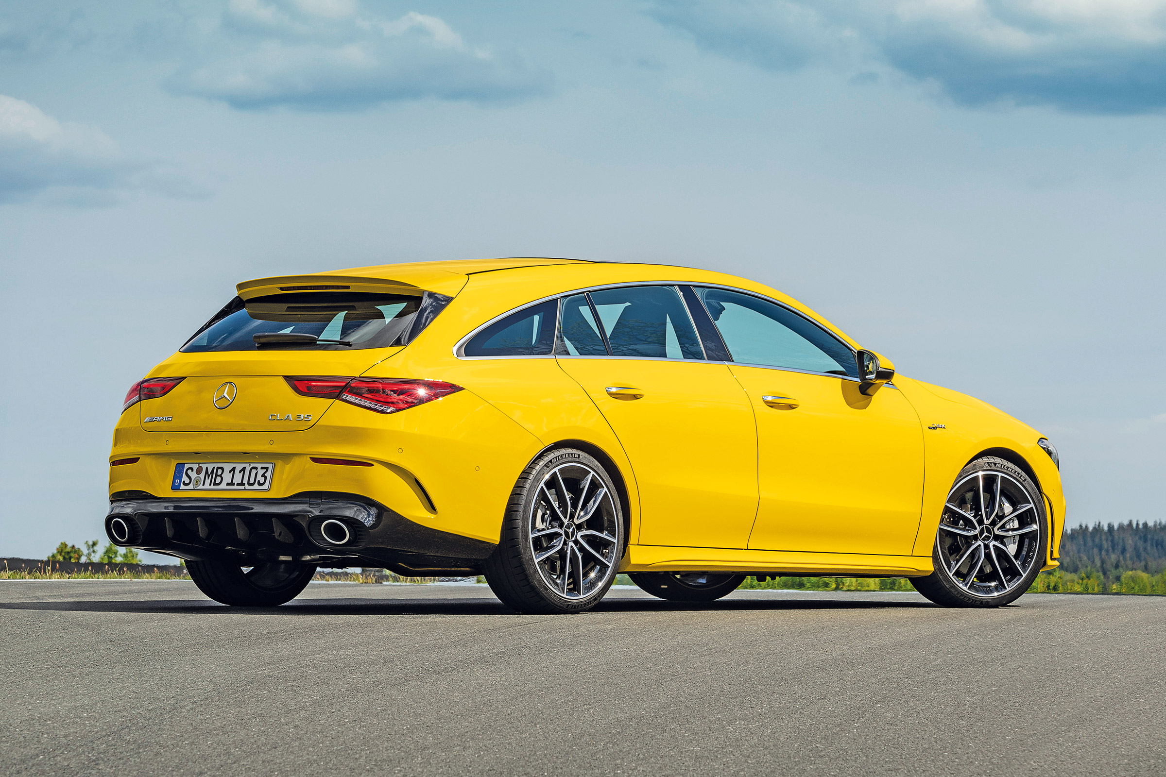 Mercedes-AMG CLA 35 Shooting Brake - rear static
