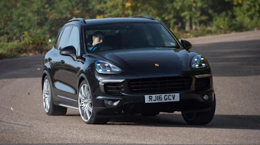 Used Porsche Cayenne - front cornering
