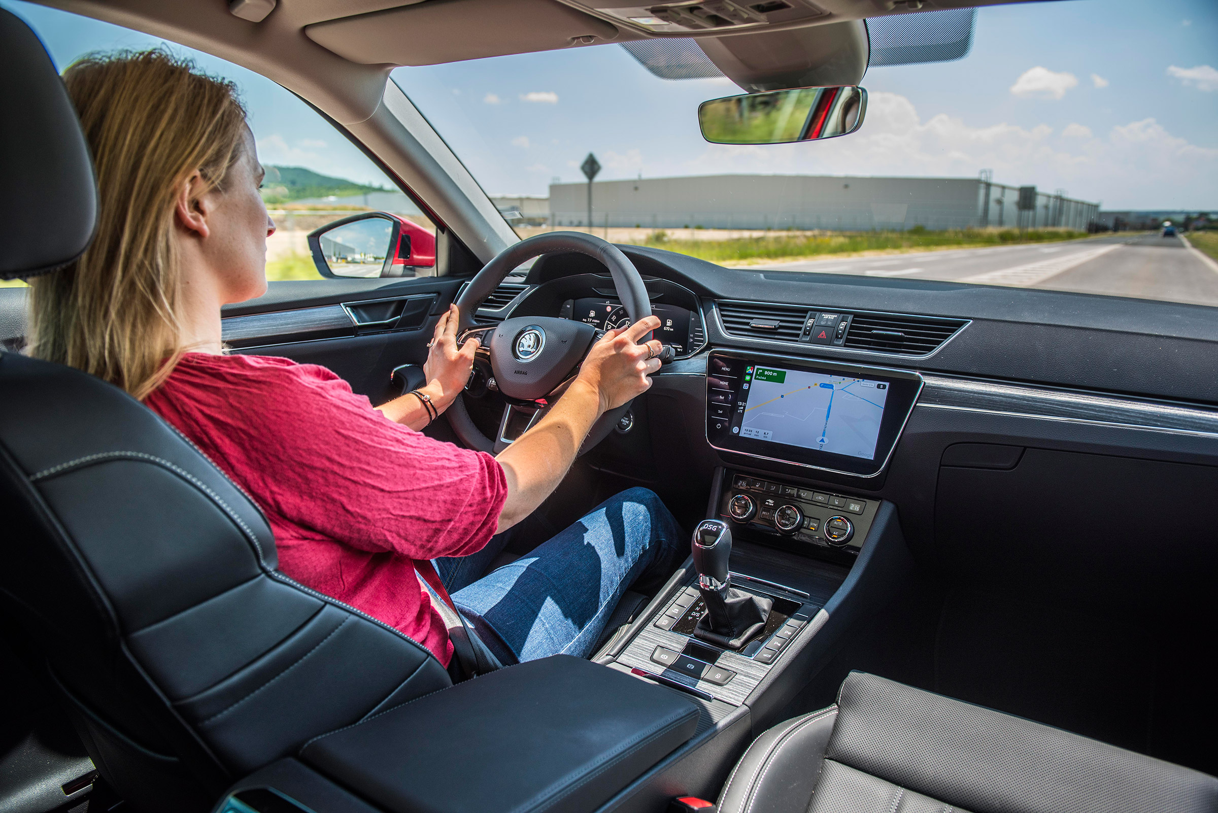 Skoda Superb Estate facelift - Vicky Parrott