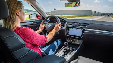 Skoda Superb Estate facelift - Vicky Parrott
