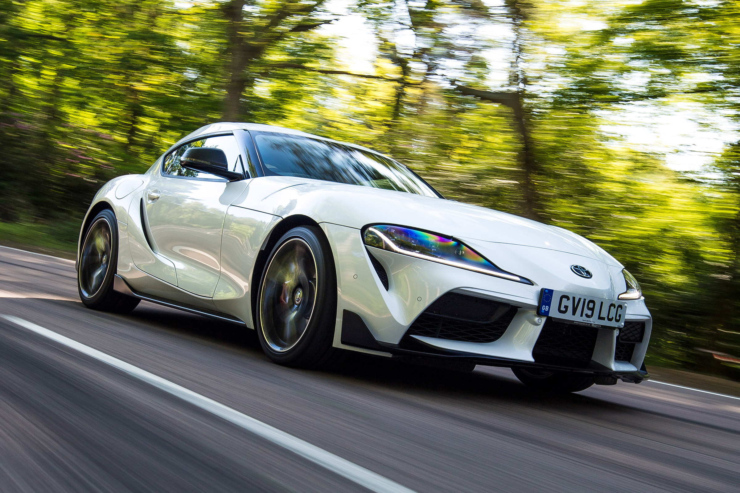 Toyota Supra - front tracking