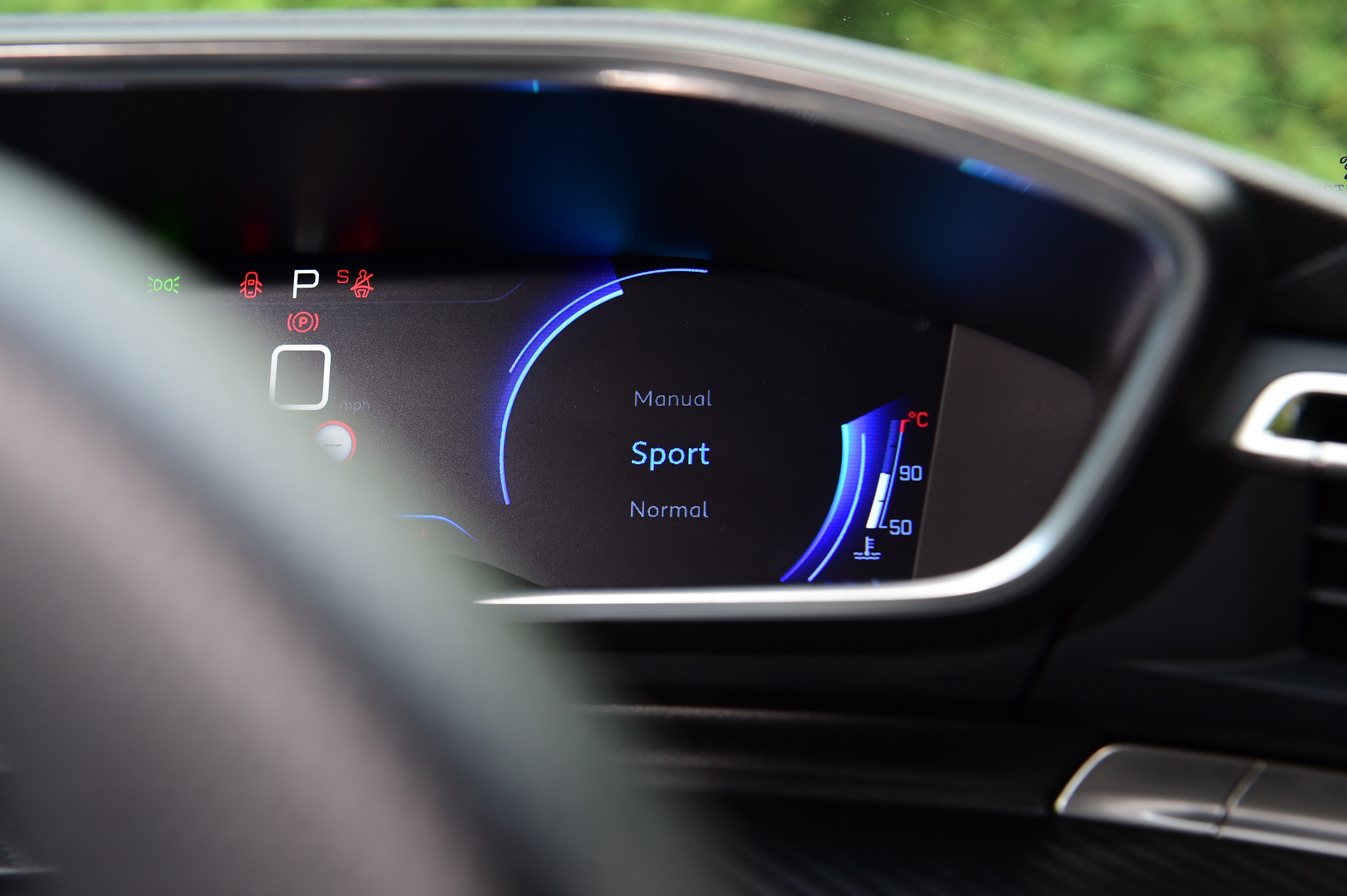 Peugeot 508 SW - drive mode