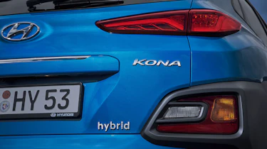 Hyundai Kona hybrid - rear detail