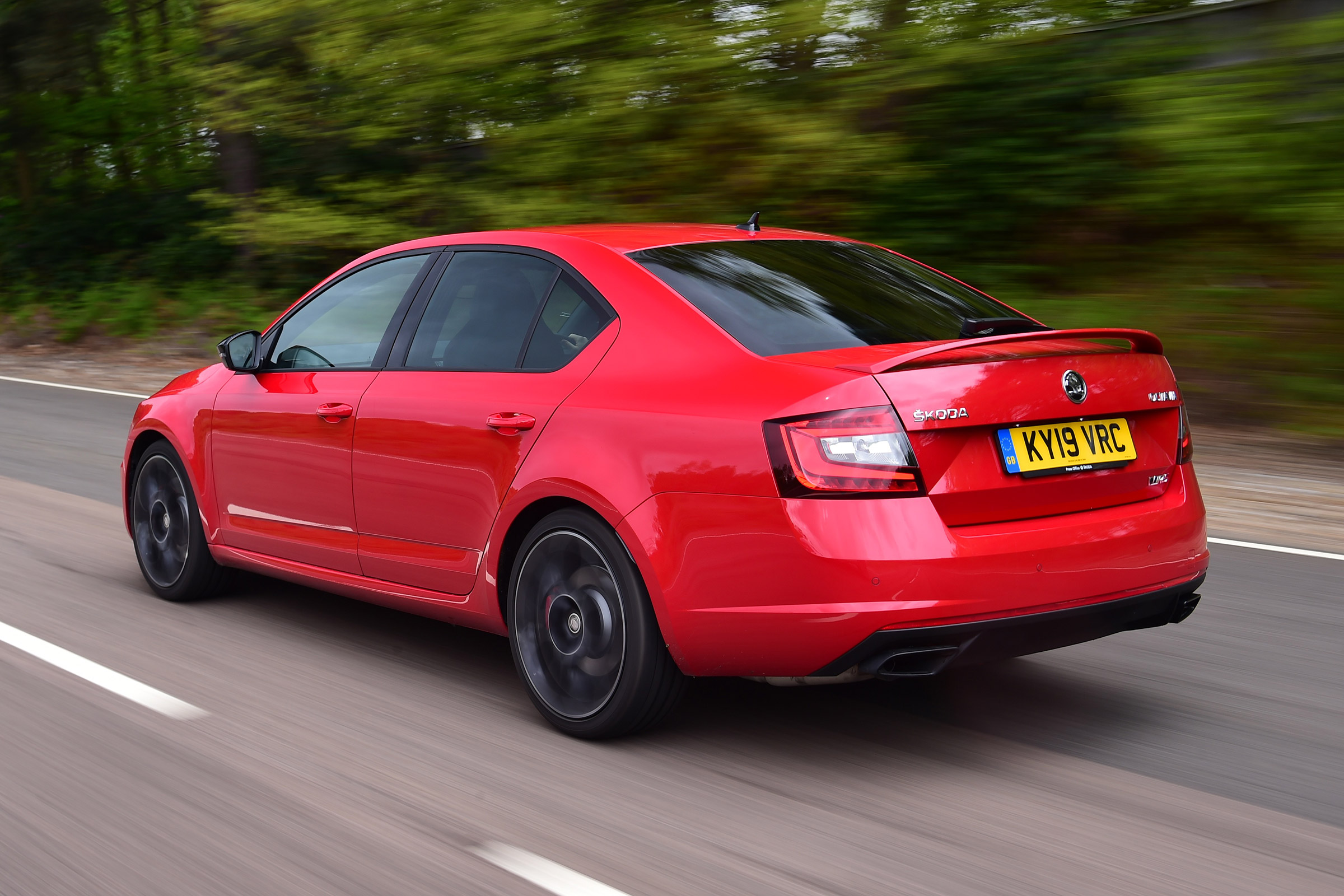 Skoda Octavia vRS Challenge - rear