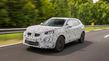Peugeot 2008 prototype - front action