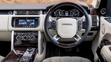 Used Range Rover - dash