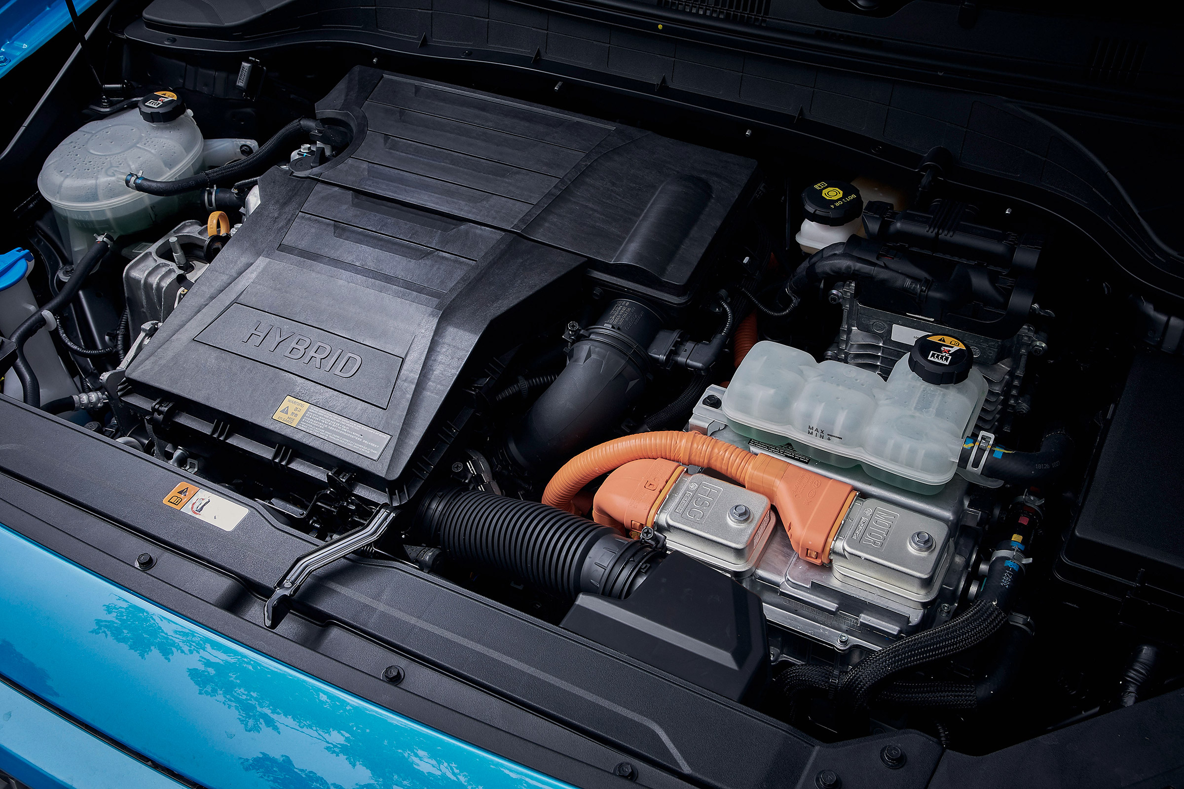 Hyundai Kona hybrid - engine