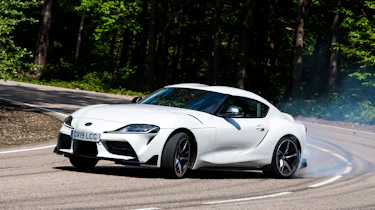 Toyota Supra - front action