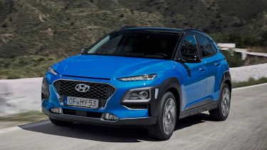 Hyundai Kona hybrid - front action