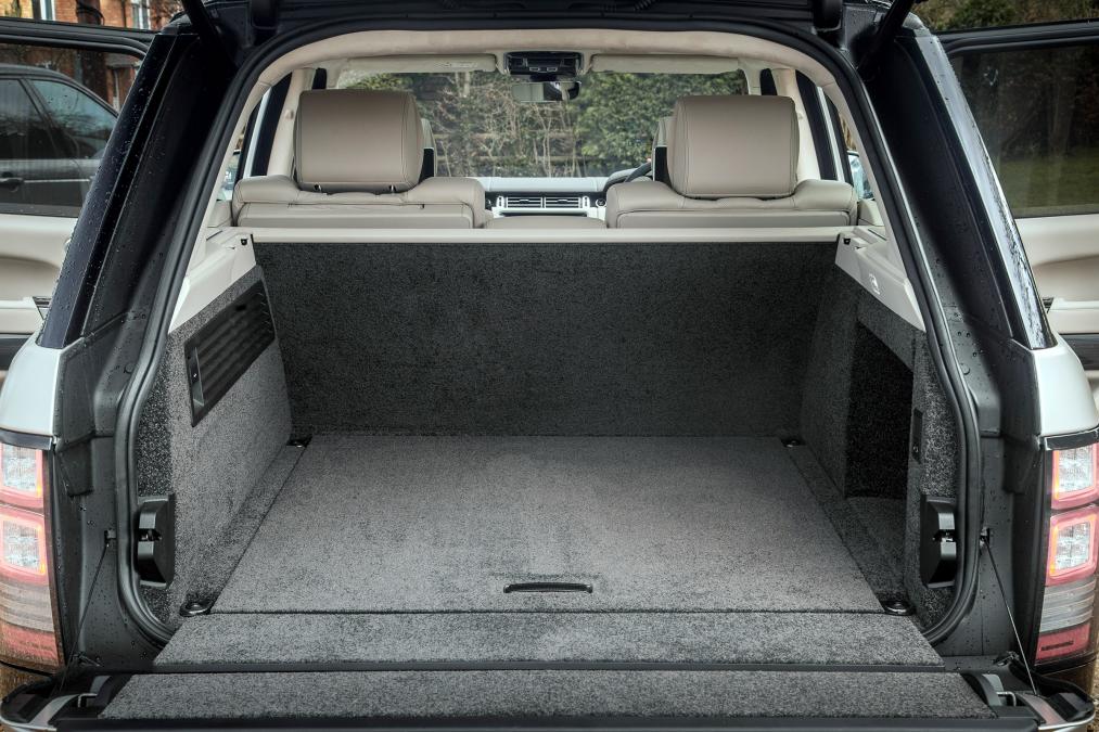 Used Range Rover - boot