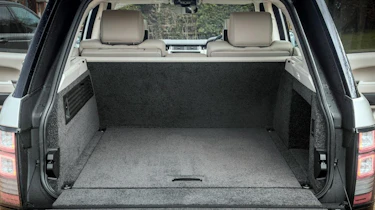 Used Range Rover - boot